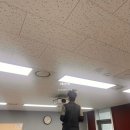 용산-120 | #141 용산구청 H6271UL, 120&#34;수동스크린 설치 후기