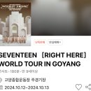 세븐틴 콘서트 대리티켓팅 구해요 이미지