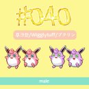 #040 푸크린/Wigglytuff/プクリン 이미지