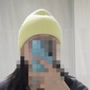 앙고라비니 리본인야훼 니트비니 파스텔 옐로우 컬러 후기 리뷰