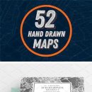 hand drawn maps set - PDF-2PAGE 이미지