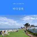 바다위 산아래 | 고성 오션뷰 카페 바다정원, 야외 테라스 명당에서 즐기는 바다멍 후기