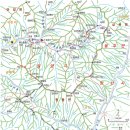 밀양 향로봉 백마산 향로산 등산지도 이미지