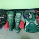 [판매완료]윌슨 포수장비, 브렛 조절식 헬멧, 마스크2개, 가방 전부 일괄판매 이미지