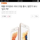 애플 아이폰6S 국내 23일 출시, 얼만가 보니 '입이 쩍!' 이미지