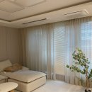 CU상무라인점 | 상무센트럴자이 59평 복층 수입 린넨커튼 블라인드 스타일링[광주 커튼&amp;블라인드 W창]