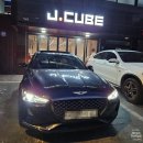 일원공업사 | 강남 일원 개포 논현동 사고수리 &#39;제네시스 G70&#39; 문짝도어판금 휀다도색 대물보험처리로 복원완료!