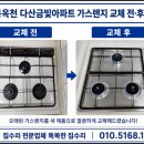 옥천 가스렌지 교체, 오래된 빌트인 쿡탑 그냥 써도 될까?-옥천 다산금빛아파트 오래된 3구 가스쿡탑...