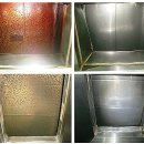용인시에 있는 고등학교 급식실 주방 후드청소, 덕트청소 이미지