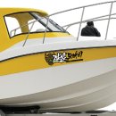 빅베어마린 | 빅베어마린 피닉스 650 선명스티커 '깔쌈도깨비' 보트선명디자인 부착사진 후기