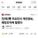 [단독]靑 주요인사 개인정보, 해킹조직에 털렸다 이미지