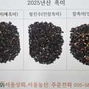 2025년산 진흑미,찰진주,찰흑미 햇 흑미 가격인하 판매개시 이미지