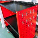 신품- (<b>네오툴</b>)3단 대형 툴걸이 이동식 공구함