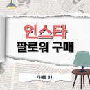 인스타PC | 인스타 팔로워 구매 셀프 실천 후기