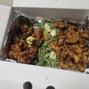 파닭지붕의에 치킨 | 파닥파닥 원주단계동 왕천파닭 알싸한 대파와 겉바속촉 치킨이맛있는맛집