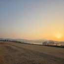 남한강파크 | 판테온 PN-250 파크골프채 사용후기(8) ㅡ 여주 오학파크골프장 남한강 일몰을 보다.