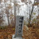 제97회 정기산행 11월25일 홍천 새벽대기산 매화산 산행안내 이미지