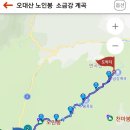 오대산 노인봉 소금강 계곡 1 이미지