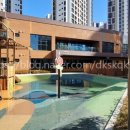 한들물빛도시 하늘채아파트 앞 이미지