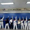 용인대 SK 태권도 이미지