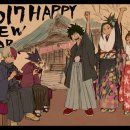 히로아카 작가님 신년 일러스트 이미지