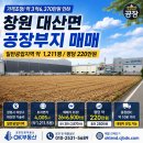창원 대산면 공장부지 매매｜약 1,211평·평당 220만원으로 가격 조정된 일반공업지역 부지 이미지