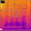 전기실 고압반 열화상 카메라 측정 이미지