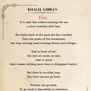 Fear by Khalil Gibran 이미지