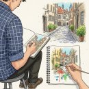 풍경을 담는 어반 스케치(기초) 이미지