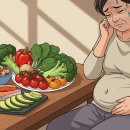 복부 비만 원인, 스트레스와 호르몬 관계 이미지