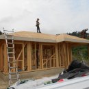 9. 영양 입암 --- 별동 지붕 방수부직포 및 타이벡 작업완료 이미지