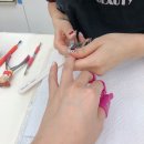 원효2동산호아파트 | 용산젤네일 잘하는 곳 지나뷰티에서 겨울과 딱 어울리는 젤네일 하고 왔어요.