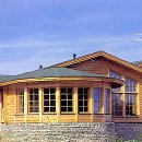 통나무집 이미지