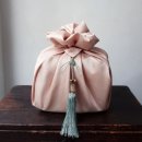 보자기 선물 포장법 이미지