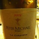 Peter Michael, La Carriere 2009 이미지