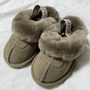 올리브 | 호주 오즈웨어 키즈어그 코케트 밴딩 어그슬리퍼 올리브 후기