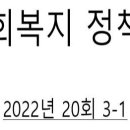 [2022년 사회복지사1급 문제풀이] 사회복지정책론 이미지