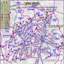 (52-1) 삼성산 염불사능선 코스 등산로 안내(안양예술공원 주차장:2번마을버스 종점~염불암능선~삼성산 코스, 삼성산 등산지도, 등산코스, 산행지도, 산행코스) 이미지