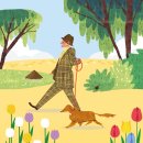 댕댕이,봄 이미지