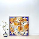 프롬 클라우드 | 표구 전문점 &lt;강남고성표구사&gt;_루이비통 프롬 더 클라우드 스퀘어 90 스카프 아크릴 액자 제작, 열기구...