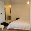 103에비뉴 개방화장실 | 내돈내산 태안펜션 추천, 5초펜션, c103호 후기