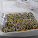 짠지계란말이김밥