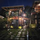 해변에서 펜션 이미지