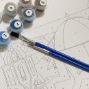 즐거운 유화 이미지