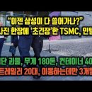 "이젠 삼성이 다 쓸어가나" 사진 한장에 '초긴장' 한TSMC, 인텔. 첨단 괴물, 무게 180톤, 컨테이너 40개, 이동만 3 이미지