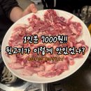 조선뒷고기 | 장유맛집 1인분 7000원 가성비 고기맛집 조선뒷고기