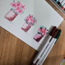 먹빛캘리디자인연구소 | 모나미펜클럽8기활동기 라이브컬러60색