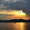 남해노을 이미지