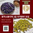 꽃차 소믈리에 2급(자격증과정) | [공지] 꽃차소믈리에 2급 자격증과정 모집 5월1일(목)