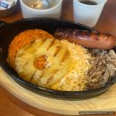 동의대역 4번 출구 (E/V) | 고덕역맛집 헤비스테이크 고덕역점 신메뉴 치즈불고기 비프 라지 스테이크 후기